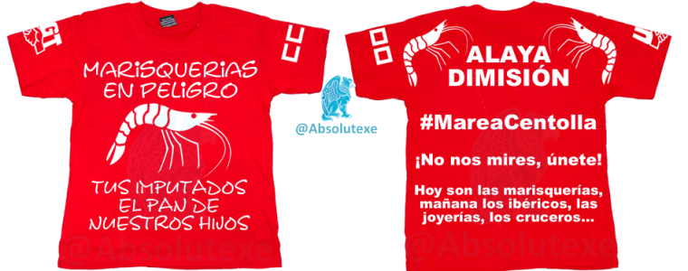 Camisetas #MareaCentolla