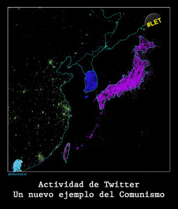 Uso Twitter Corea del Norte