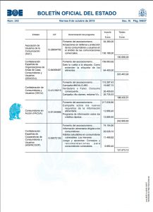 Facua Subvenciones 2015