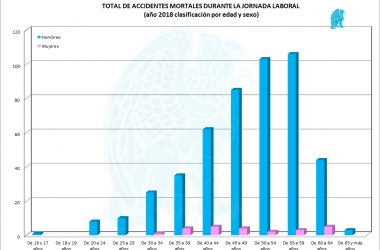 Accidentes Mortales por Sexo y Edad